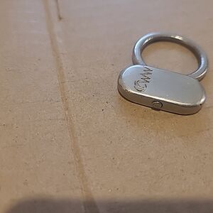 WW Silver Tone Swivel Style Keychain Keyring 10lb